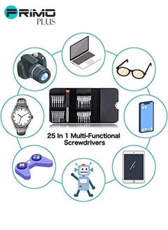 بريمو بلس طقم مفكات براغي متعددة الاستعمال 25 في 1  - Image 4