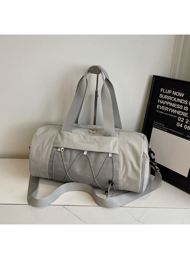Lightweight Large Capacity Travel Duffel Bag with Dry Wet Separation for Gym Yoga Short Trips - Image 1