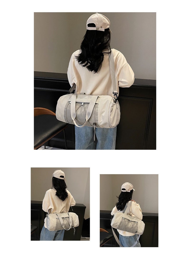 Lightweight Large Capacity Travel Duffel Bag with Dry Wet Separation for Gym Yoga Short Trips - Image 2