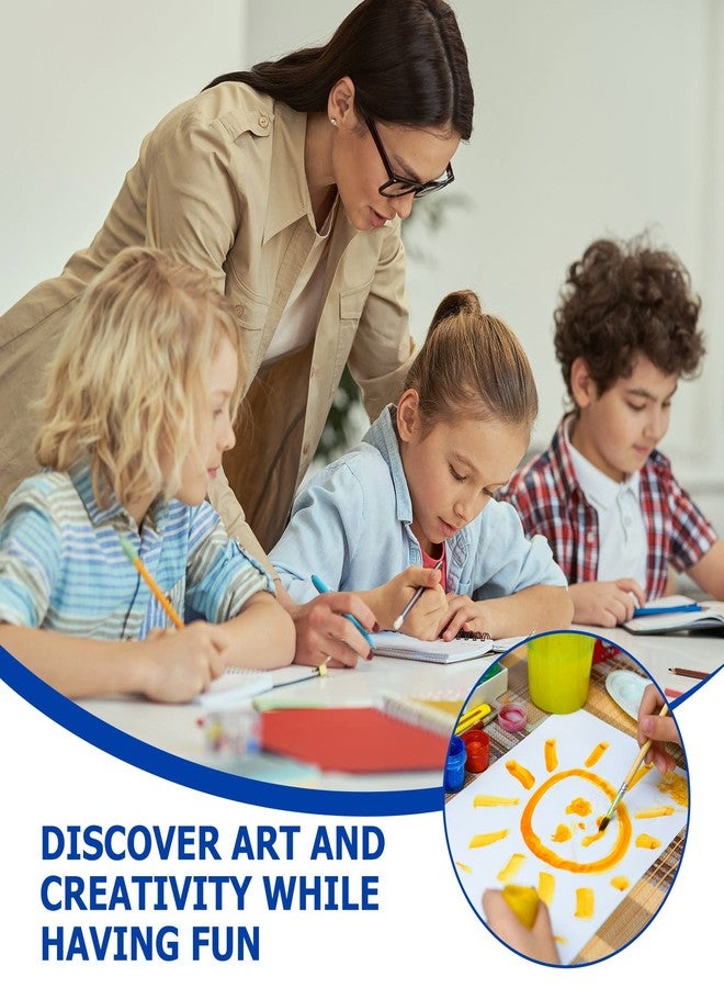 Sherr ورق رسم شير 300 ورقة 3 أحجام 90 رطل/ 160 جرام أبيض للفنانين ورسم الكتابة للأطفال والطلاب والمبتدئين والفنانين، 5 × 7، 6 × 9، 9 × 12 (مائي) - Image 5