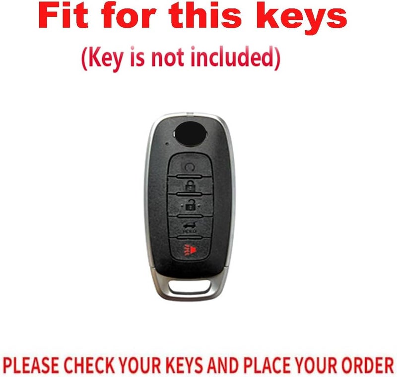 TECART Nissan Key Fob Cover - Brown Leather - Image 2