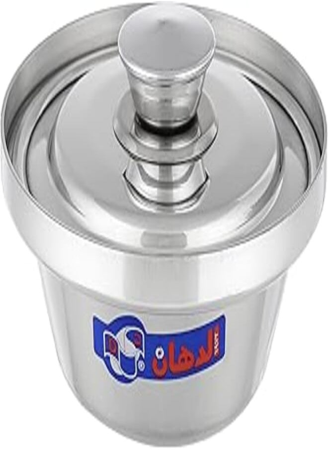El dahan El Dahan Conical Pot, 16 centimeters - Silver 