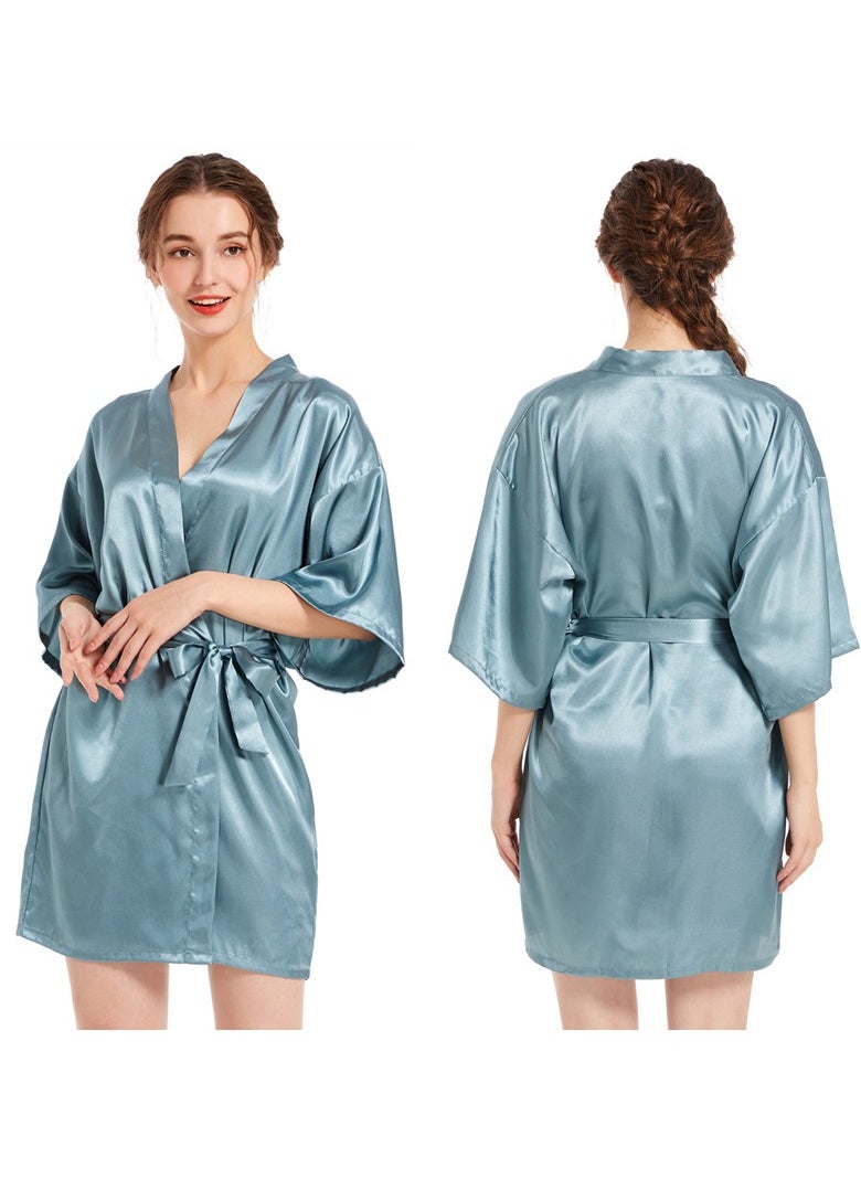 Generic Women Cardigan Bathrobe 