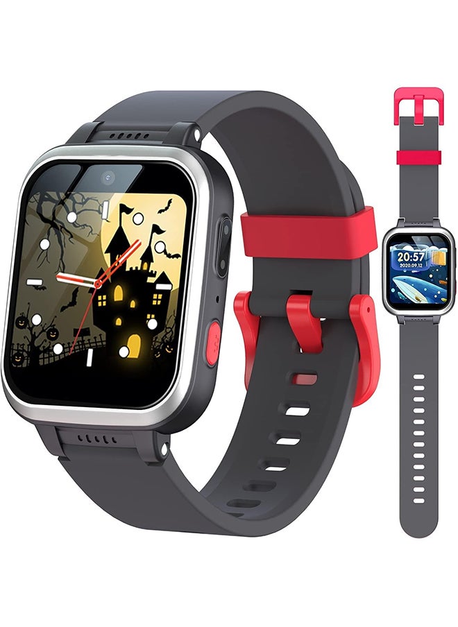 Arabest - Kids Smart Watch,Ip68 Waterproof Material,Fitness Tracker with Heart Rate Sleep Monitor,Alarm Clock,Pedometer for 5-12 Years Old(Black) - Image 1