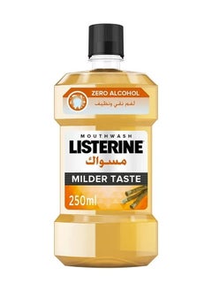 Listerine Milder Taste Mouthwash, Miswak 