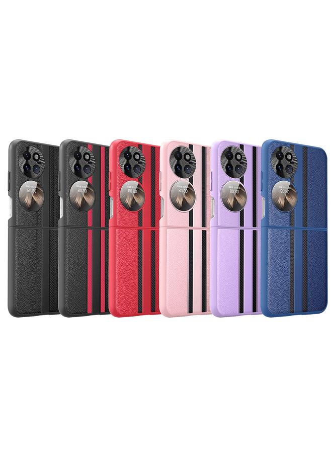 Zaboon Case For Huawei P50 Pocket Litchi Texture PU Shockproof Phone Case - Image 2