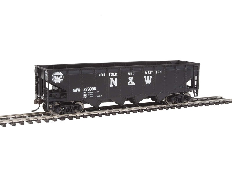 Walthers Trainline 40 Offset Quad Hopper with Metal Wheels Ready to Run NW - Image 4