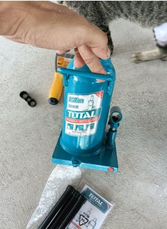 TOTAL Total 20 Ton Hydraulic Bottle Jack - THT109202, Heavy-Duty with Safety Valve, Adjustable Height 240mm - 460mm, Ideal for Automotive and Industrial Lifting  - Image 3