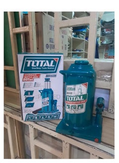 TOTAL Total 20 Ton Hydraulic Bottle Jack - THT109202, Heavy-Duty with Safety Valve, Adjustable Height 240mm - 460mm, Ideal for Automotive and Industrial Lifting  - Image 4