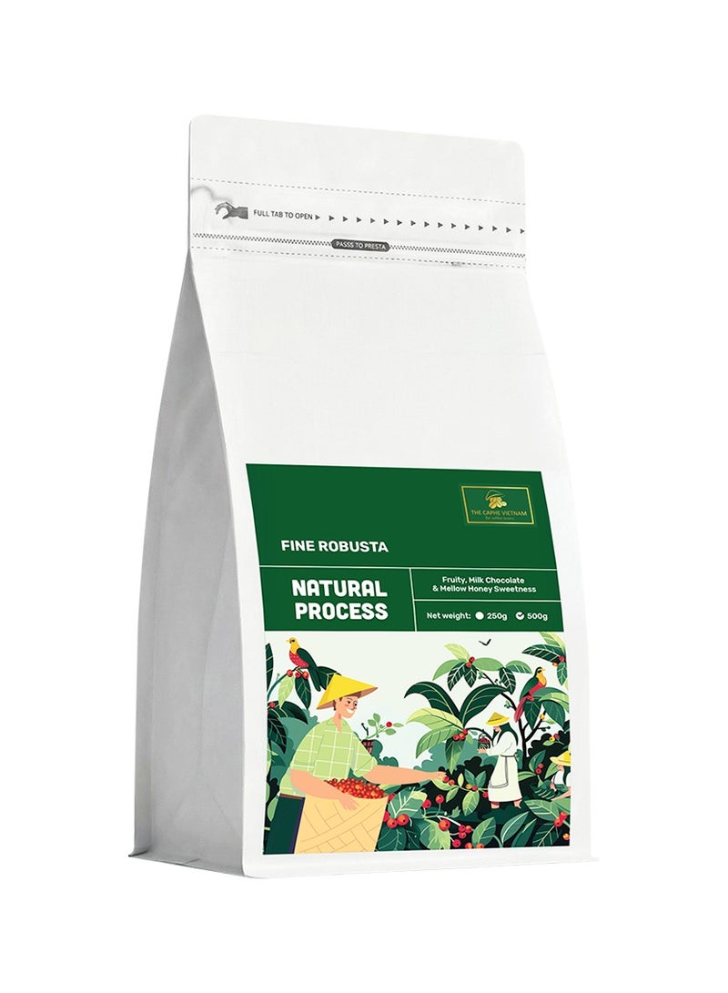 The Caphe Vietnam Fine Robusta Coffee – Anaerobic Natural Process (Single Origin, Whole Beans) 1KG | Medium Roast, Fruity & Complex, Freshly Roasted in Dubai - Image 1