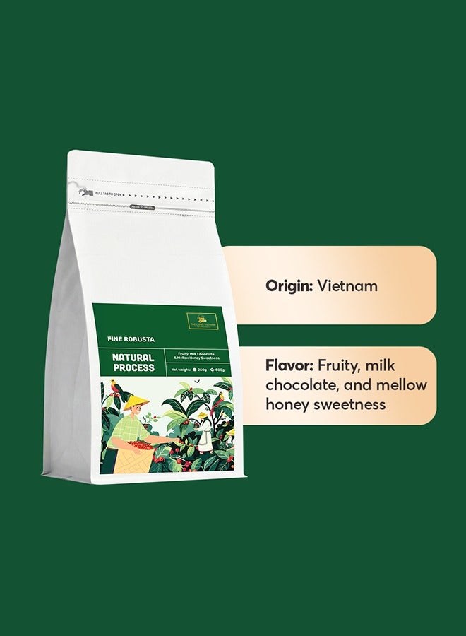 The Caphe Vietnam Fine Robusta Coffee – Anaerobic Natural Process (Single Origin, Whole Beans) 1KG | Medium Roast, Fruity & Complex, Freshly Roasted in Dubai - Image 3