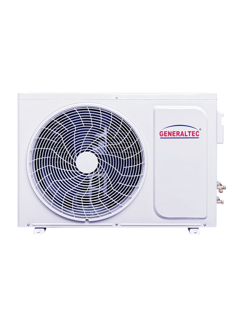 GENERALTEC - Generaltec 1 Ton Split Air Conditioner with Rotary Compressor T3 – 7 Years Compressor Warranty, 4-Way Swing, Golden Fin, Remote Control - Image 1