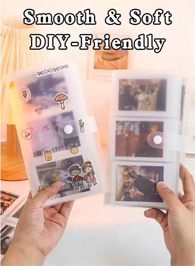 ZORIX Mini Polaroid Photo Album 2x3 Inch 120 Pockets(240 Sheets) Photo Book for Fujifilm Instax Mini Camera Collector DIY, White - Image 5
