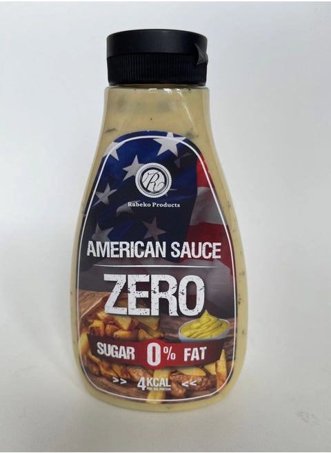 Delicious Rabeko Zero sauces: low-calorie, zero-sugar, zero-fat - American Sauce - 425ml
