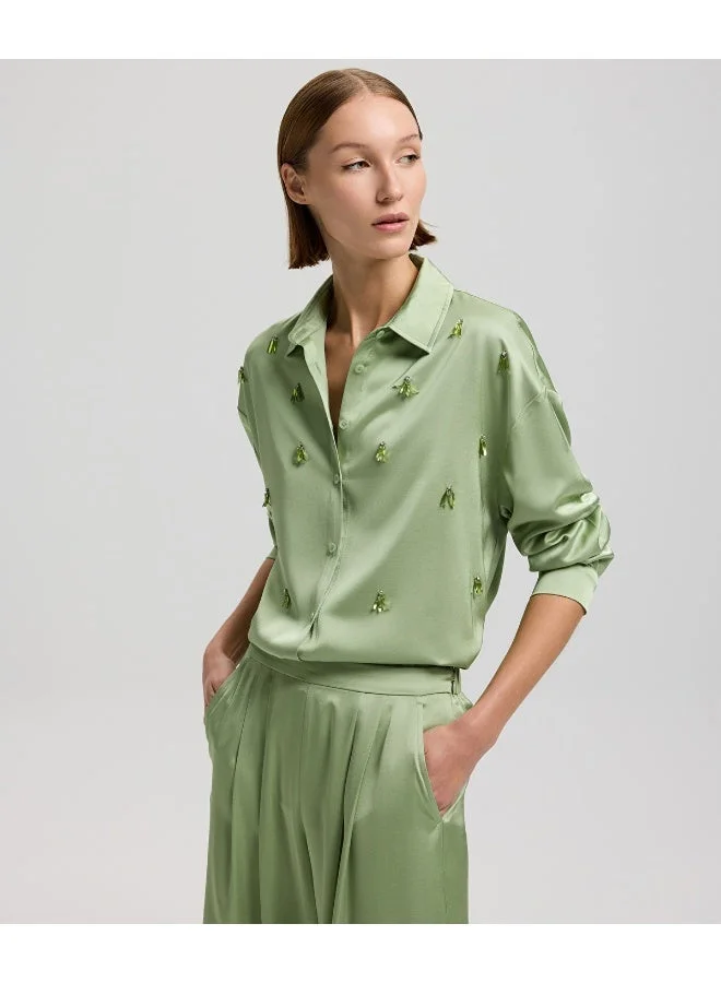 ابيكول قميص مطرز