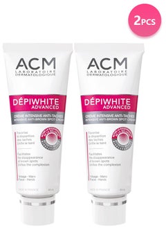 ACM Laboratoire dermatologique ACM Love Skin Brightening Serum Cream – Fades Dark Spots & Acne Marks, Enhances Skin Radiance & Whitening (2-Pack, Made in France)  - Image 1