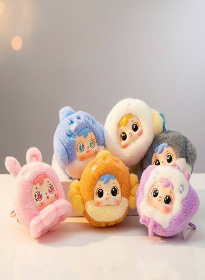 yumee Ocean Mobilization Plush Pendant Blind Box Random Cute Collectible Toys Keychain Figure for Home Decor Birthday Gifts - Image 4