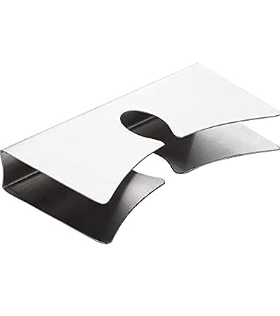 finality Hotelware Stainless Steel Matt Finish Classic Napkintisue Holder Set of 4 - Image 3