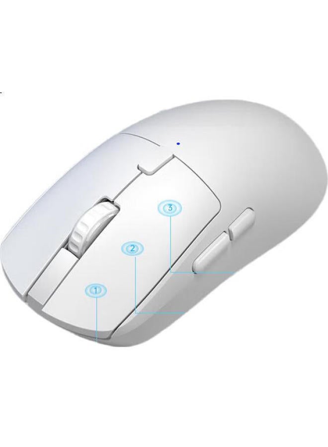 HP Hp M23G2 Gaming Mouse White Edition, 65G Lightweight, Wired/Wireless Dual Mode, Type-C Charging, 10000 Dpi, Driver Adjustment - Image 3