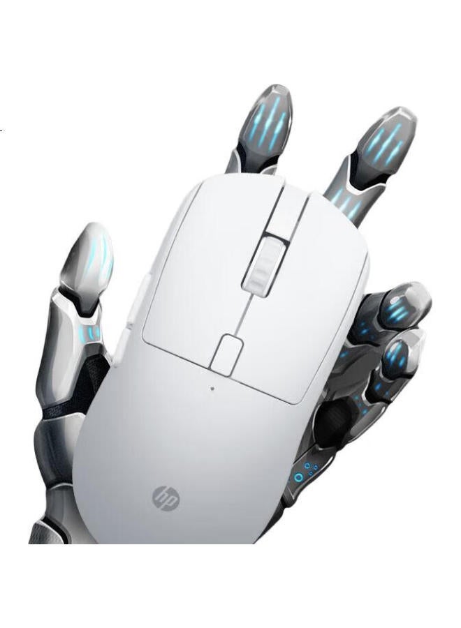 HP Hp M23G2 Gaming Mouse White Edition, 65G Lightweight, Wired/Wireless Dual Mode, Type-C Charging, 10000 Dpi, Driver Adjustment - Image 1