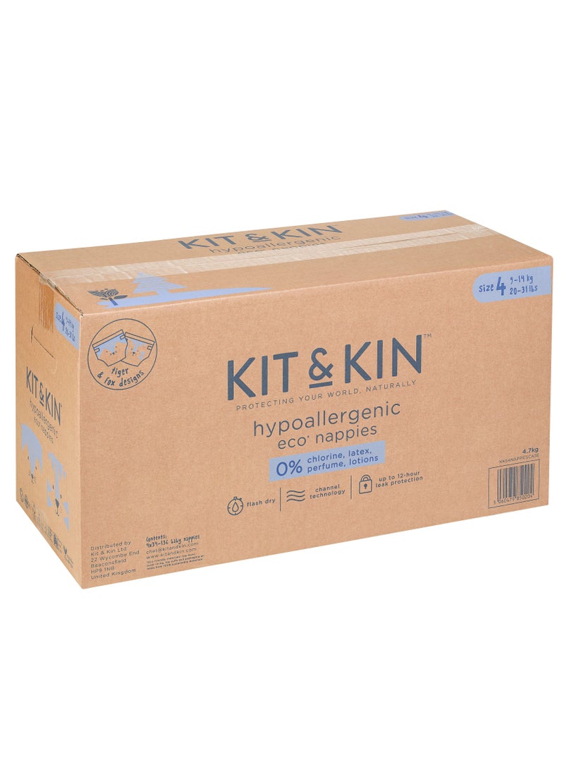 Kit & Kin Eco Diapers Size 4 4 x 32 Diapers - Image 2