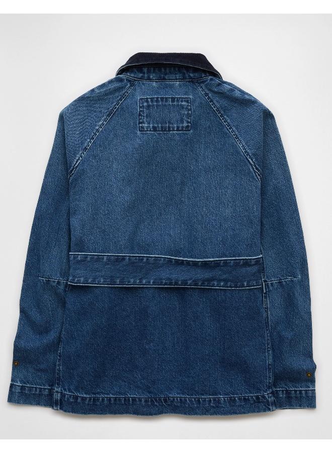 American Eagle AE Denim Utility Jacket  - Image 2