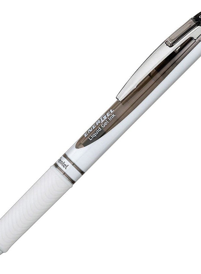 Pentel Energel Pearl Deluxe Rtx Liquid Gel Pen, 0.5Mm, Fine Line, Needle Tip, Black Ink, Box Of 12 (Bln75Pw-A) - Image 4