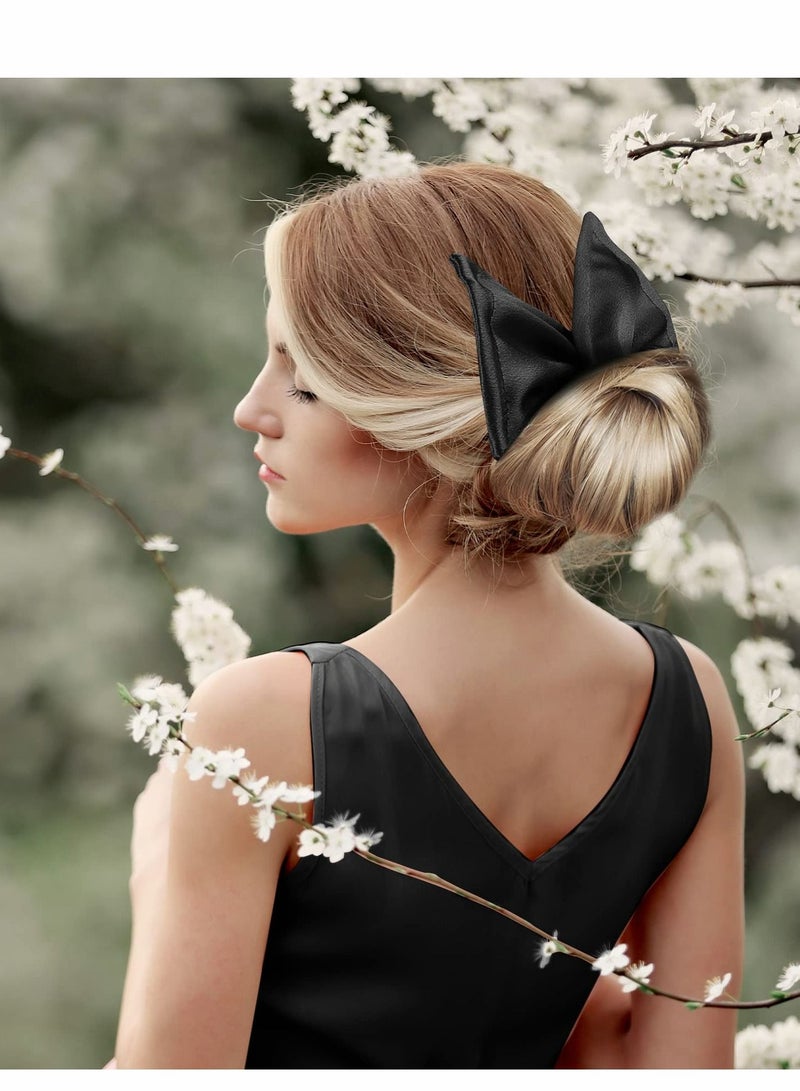 Excefore Hair Bun Maker with Bow-Knot Accessories Strong Flexible Reusable Bow Easy for Magic Tool Mother Girlfriend Women Gift, 3Pcs - Image 3