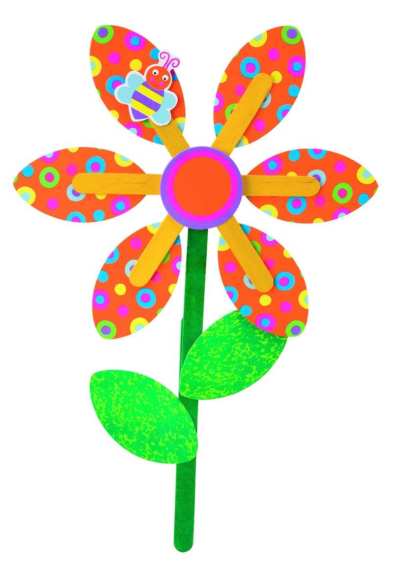 ALEX Toys Little Hands Pop Stick Art Craft Kit, Create Cute Animal and Flower Puppets, Allows Children to be Creative and Use their Imagination, For Ages 3 and up - Image 4