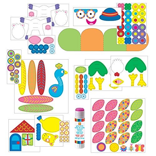 ALEX Toys Little Hands Pop Stick Art Craft Kit, Create Cute Animal and Flower Puppets, Allows Children to be Creative and Use their Imagination, For Ages 3 and up - Image 2
