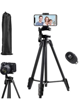 Flexible Tripod, Eocean 136cm Extendable Phone Tripod Stand with Carry Bag,Cell Phone Tripod with Wireless Remote,Universal Tripod for Video Selfie,iPhone Tripod Stand Travel Camera Tripod - pzsku/Z8D4B00770FB04CE931ABZ/45/_/1710647384/4e3ce7a9-f862-444d-a5b6-57df9e5907a0