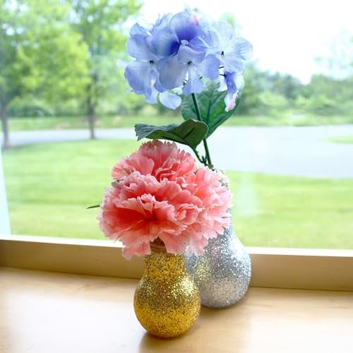 ArtSkills Ultra-Fine and Bright Glitter Shakers and Craft Glue, Arts and Crafts Supplies, Classic Colors, 9 Pieces - Image 5