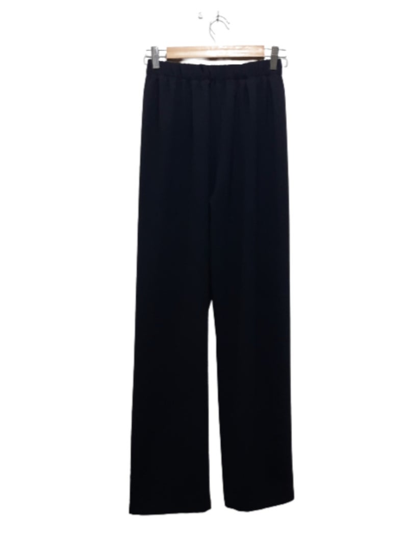 Styley - womaen wide pants CY fabric black colore - Image 1