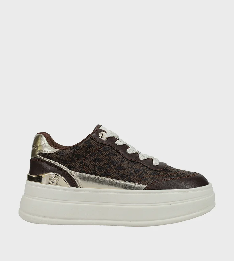 Michael Kors HAYES Monogram Platform Sneakers