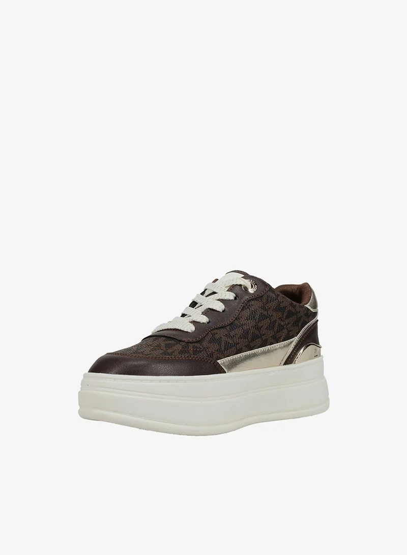 Michael Kors HAYES Monogram Platform Sneakers
