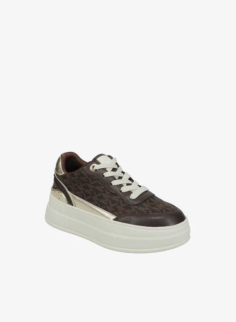 Michael Kors HAYES Monogram Platform Sneakers