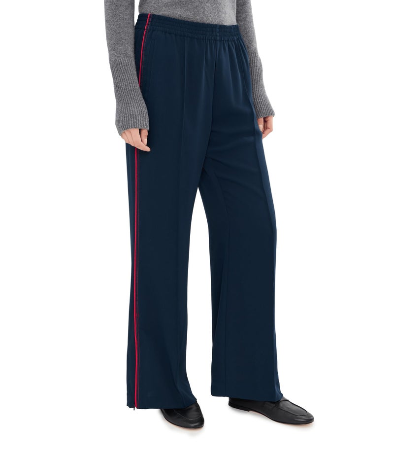 Made Well Madewell, Womens, Pull-On Bootcut Track Pant, Classic Navy, Size: Medium, Inseam: 30 - Image 1