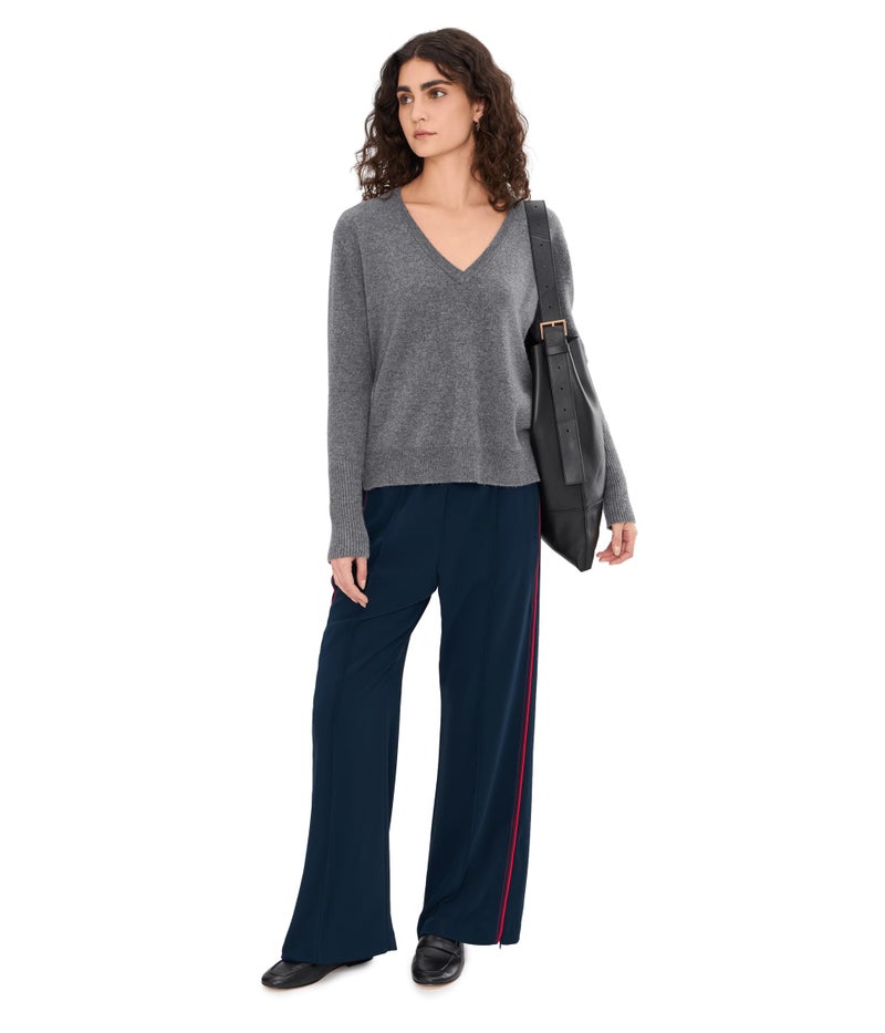 Made Well Madewell, Womens, Pull-On Bootcut Track Pant, Classic Navy, Size: Medium, Inseam: 30 - Image 2