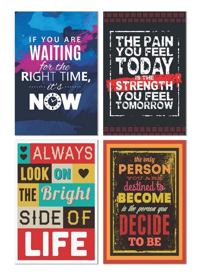 Paper Plane Design - PAPER PLANE DESIGN Set of 10 Poster A3 (12 in x 18 in Size) Unframed Thick Paper with Tape-Multicolour (PUSH) - Image 1