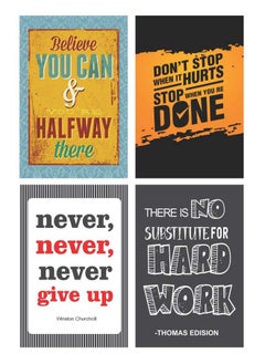 Paper Plane Design PAPER PLANE DESIGN Set of 10 Poster A3 (12 in x 18 in Size) Unframed Thick Paper with Tape-Multicolour (PUSH)  - Image 3