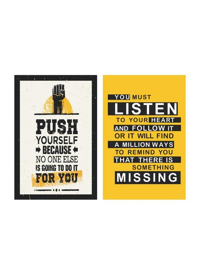 Paper Plane Design - PAPER PLANE DESIGN Set of 10 Poster A3 (12 in x 18 in Size) Unframed Thick Paper with Tape-Multicolour (PUSH) - Image 1