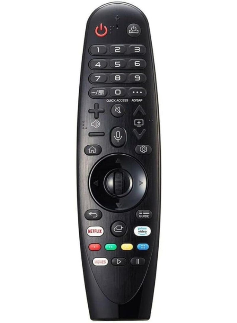 Magic Remote Control Compatible with LG Smart UHD OLED LED LCD HD Smart TV with Voice Mouse and Pointer, Black