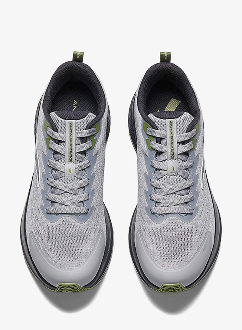 انتا أحذية جري كومفورت رن رمادي - Image 4