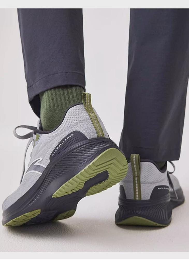 انتا أحذية جري كومفورت رن رمادي - Image 3