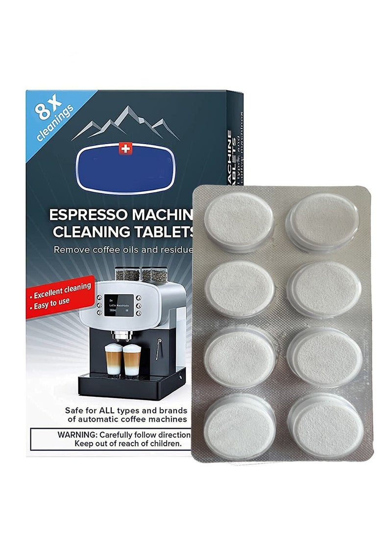 Espresso Machine Cleaning Tablets 8 Count  - Image 1