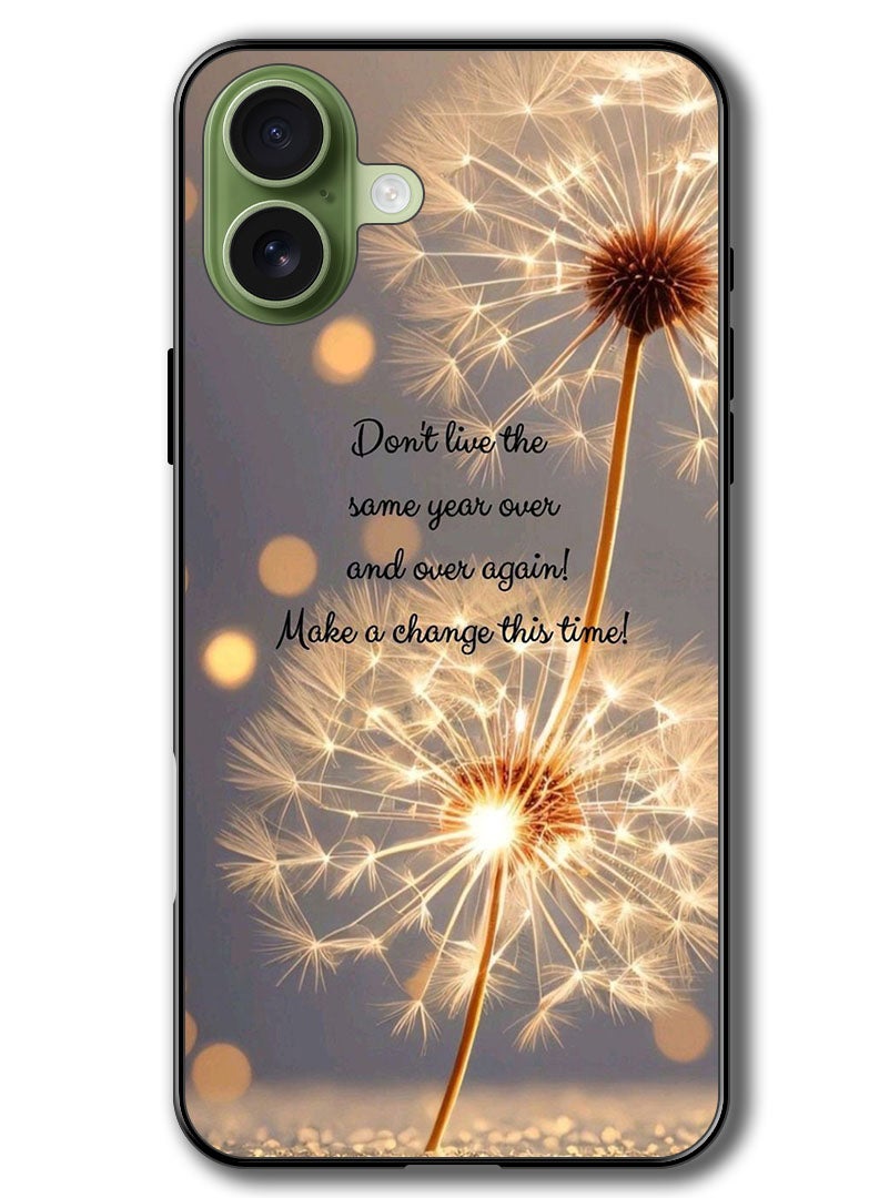 Theodor Case Compatible with Apple iPhone 17 6.3 Inch Protection Shockproof Bumper Cover Make a change - Image 1