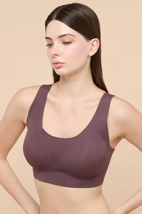 R&b Solid Seamless Bralette
