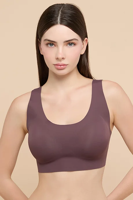 R&b Solid Seamless Bralette