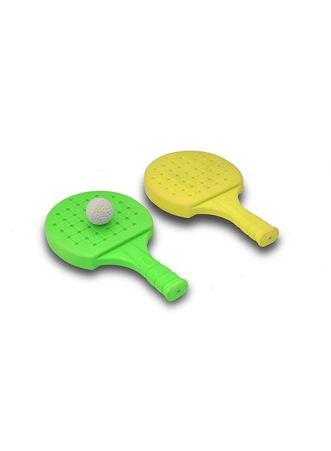 اسم المحتوى ناريلا مجموعة مضارب تنس الطاولة للأطفال من إيان (مضربان وكرة واحدة) (متعددة الألوان) - Image 3