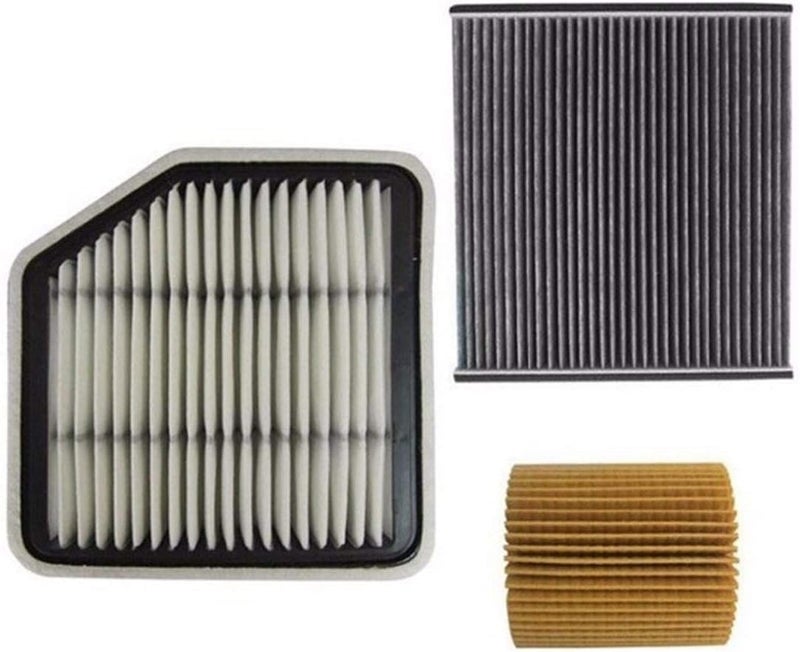 Yurefax Engine & Carbonized Cabin Air Filter for Lexus